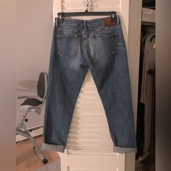 DL1961 Riley Boyfriend Cropped Straight Leg Jeans size 28 - Picture 4 of 13